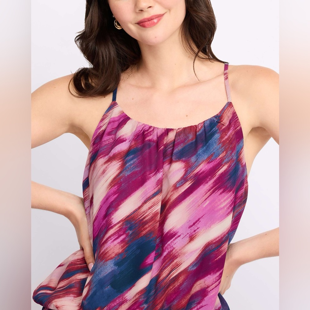 Nine Britton Multicolor Sleeveless Tank Top - Picture 2 of 5